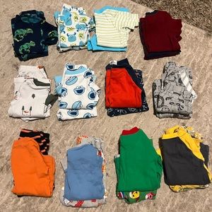 12mo winter pajama lot